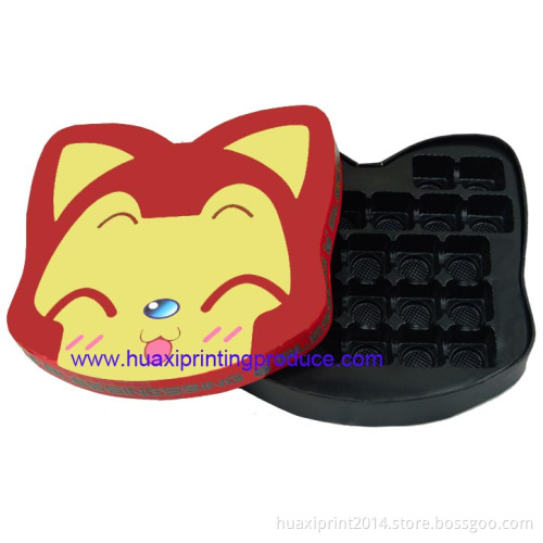 red cartoon ali chocolate boxes